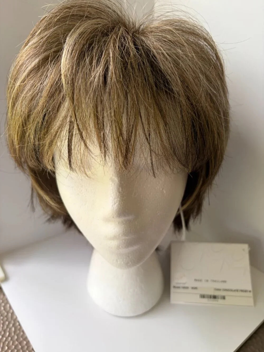 Noriko NORI in Chocolate Frost R, Petite/Avg Cap, Synthetic Wig, NWT